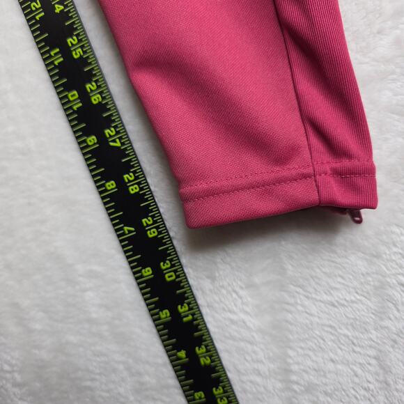 ADIDAS XS Pink Trio 21 W's Track Pants w Zip n drawstrings. AEROREADY Activewear - Picture 5 of 14